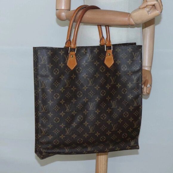 LOUIS VUITTON Monogram Sac Plat Hand Bag - Picture 14 of 15